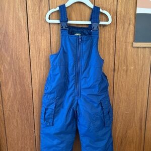 Kids Blue Snow Bib Overalls